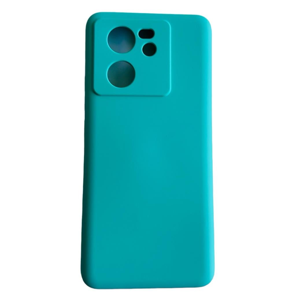 CARCASA FUNDA XIAOMI 13T / 13T PRO SILICONA TURQUESA - 1