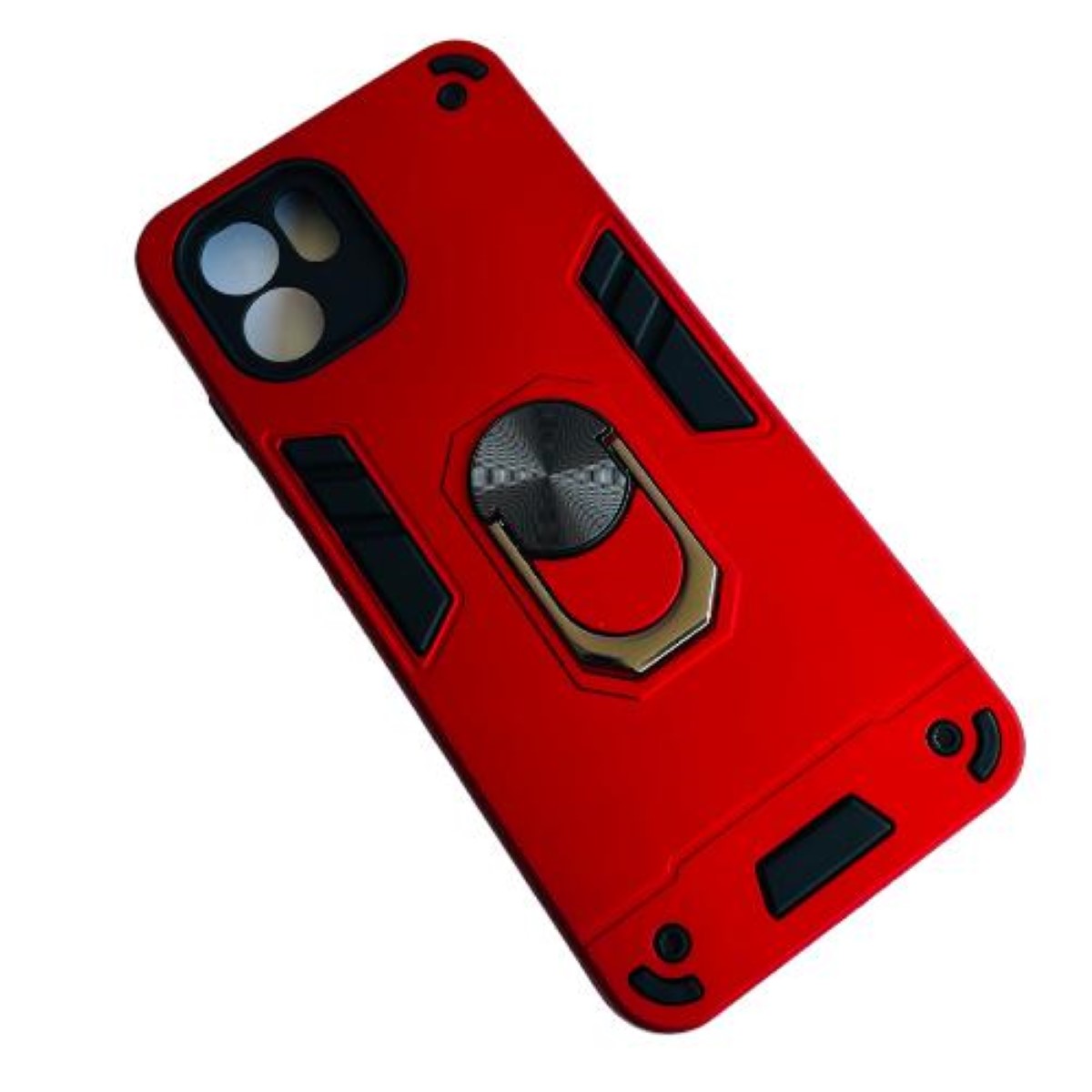 GENÉRICO CARCASA XIAOMI REDMI A1 / A2 ANTI GOLPES ANILLO ROJO