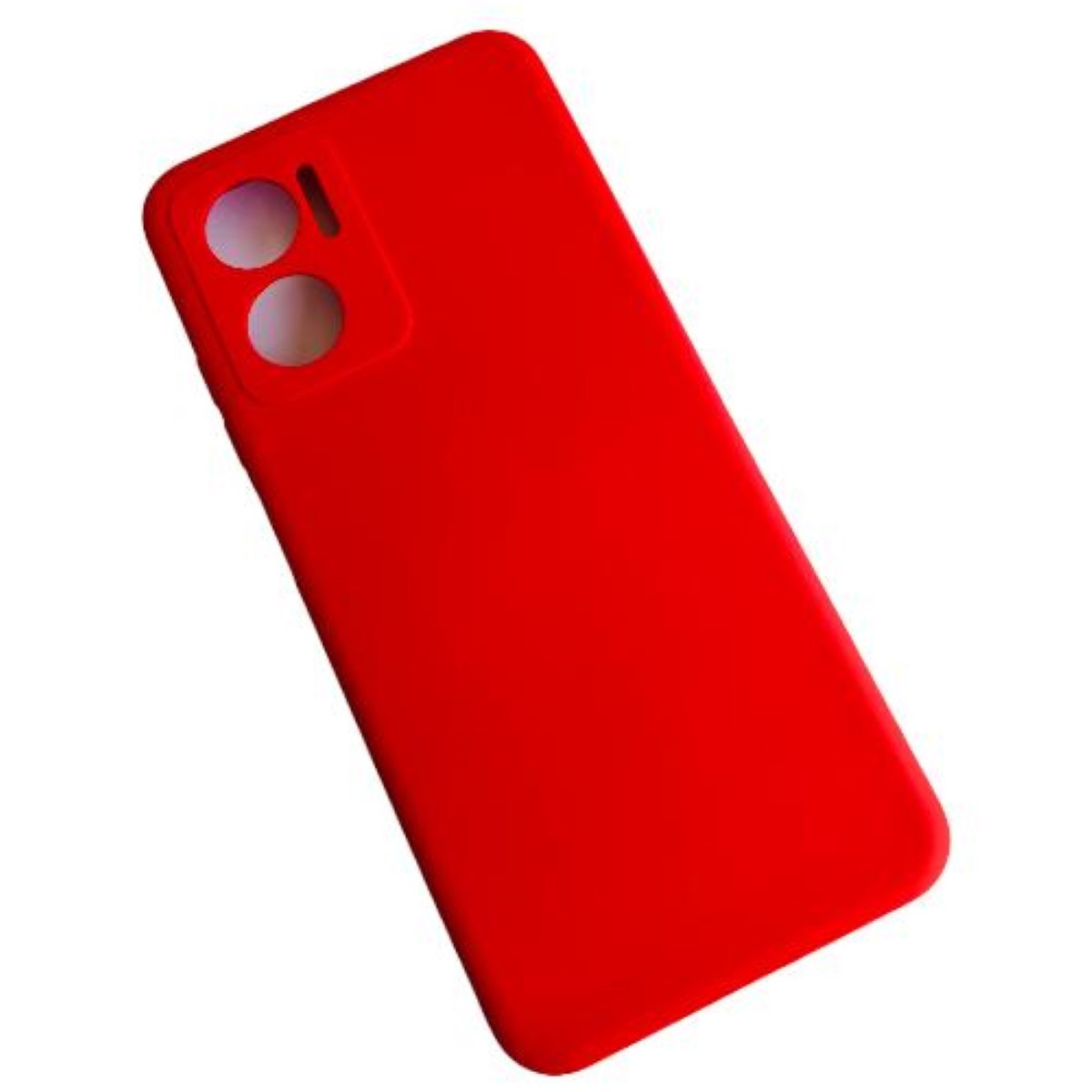 CARCASA FUNDA XIAOMI REDMI 10 5G SILICONA ROJO - 1