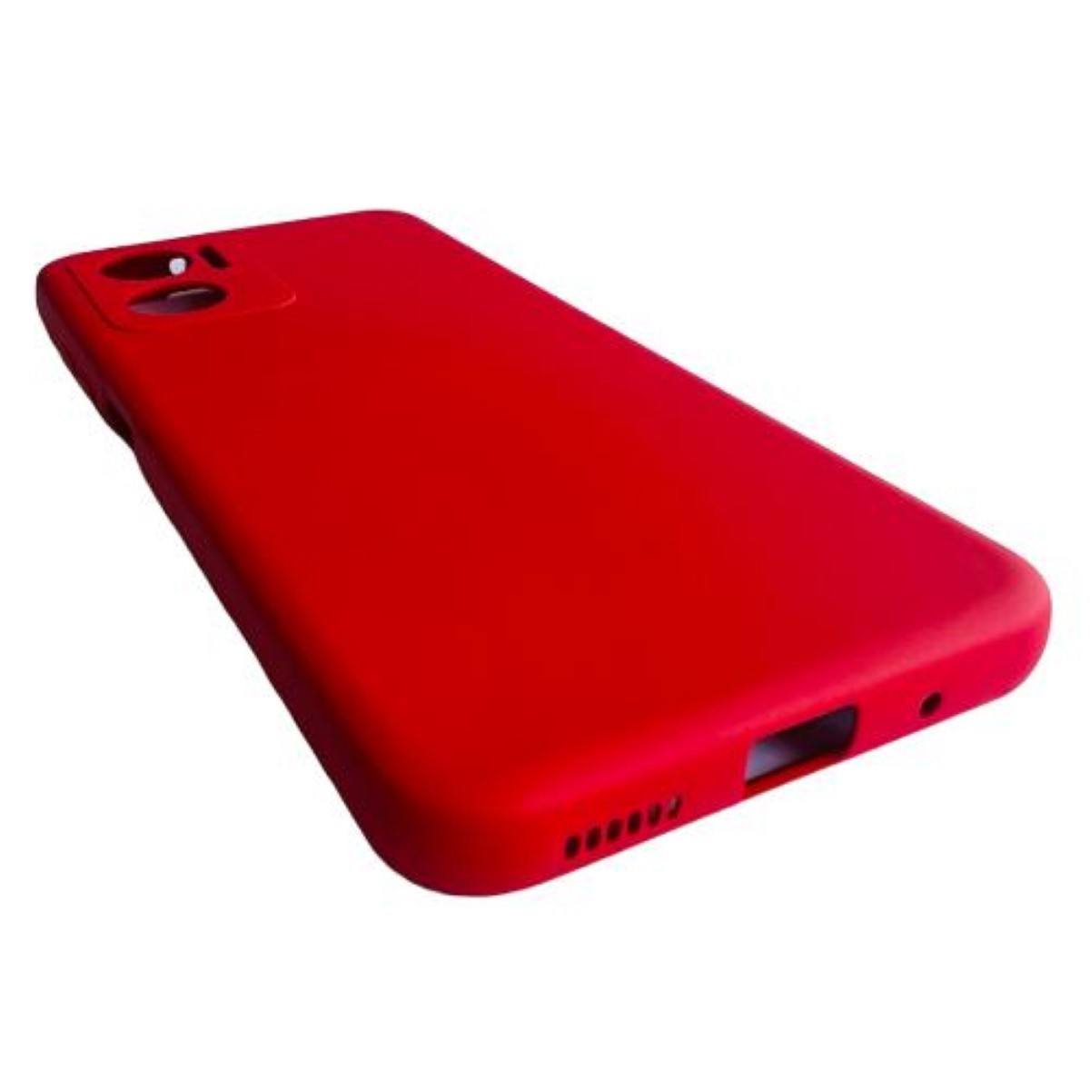 CARCASA FUNDA XIAOMI REDMI 10 5G SILICONA ROJO - 2