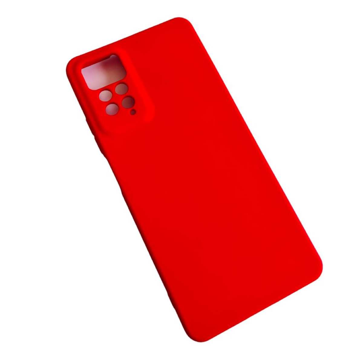 CARCASA FUNDA XIAOMI REDMI NOTE 11 PRO 4G/5G SILICONA ROJO - 1