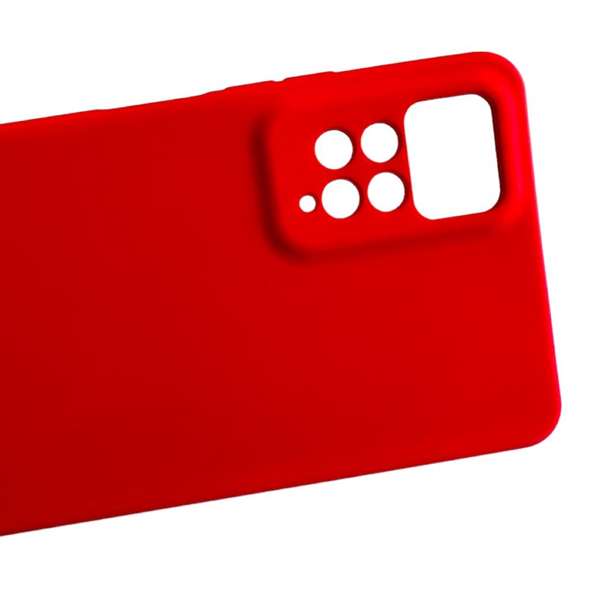 CARCASA FUNDA XIAOMI REDMI NOTE 11 PRO 4G/5G SILICONA ROJO - 2