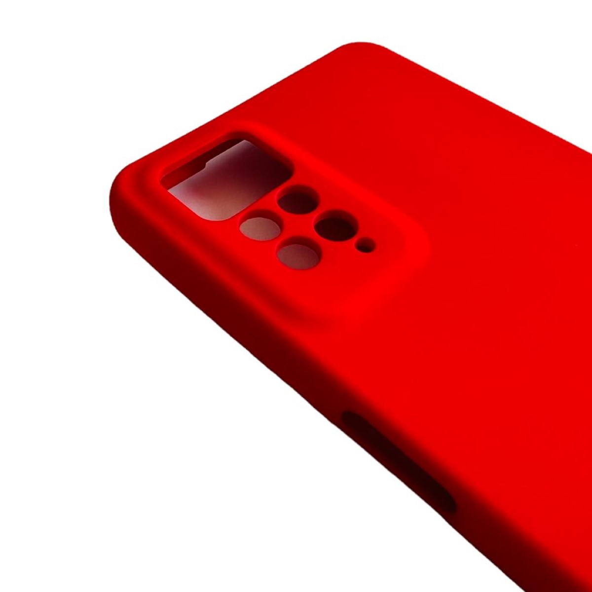 CARCASA FUNDA XIAOMI REDMI NOTE 11 PRO 4G/5G SILICONA ROJO - 3