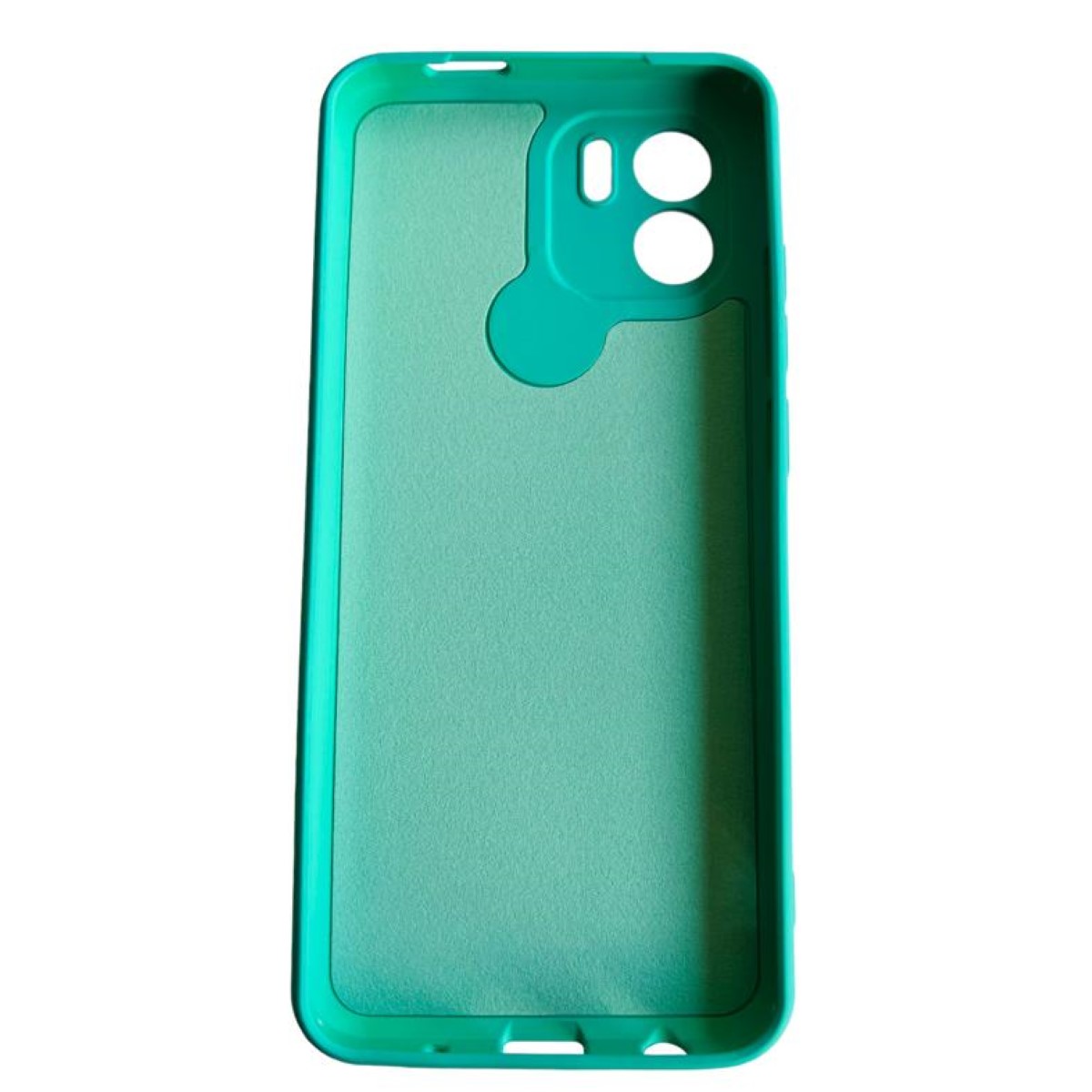 CARCASA FUNDA XIAOMI REDMI A1 / A2 SILICONA TURQUESA - 3