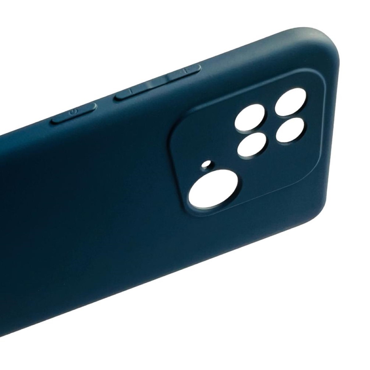 CARCASA FUNDA XIAOMI REDMI 10C SILICONA AZUL - 2