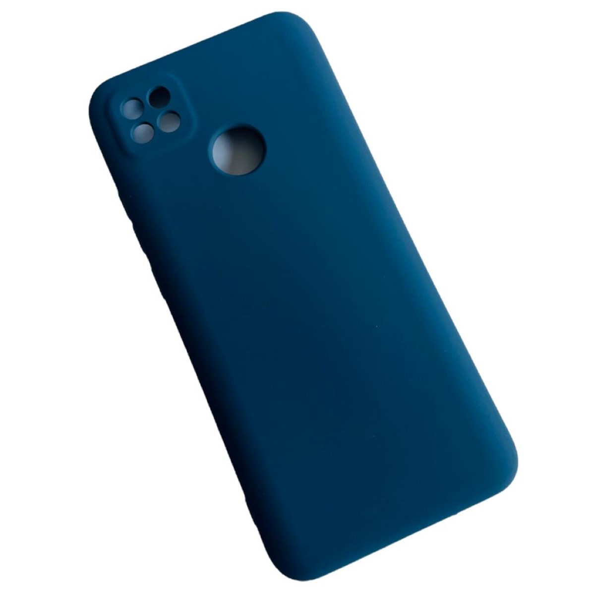 CARCASA FUNDA XIAOMI REDMI 10C SILICONA AZUL - 3