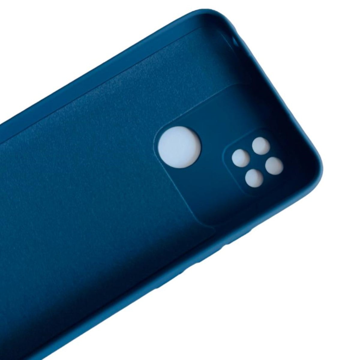 CARCASA FUNDA XIAOMI REDMI 10C SILICONA AZUL - 5