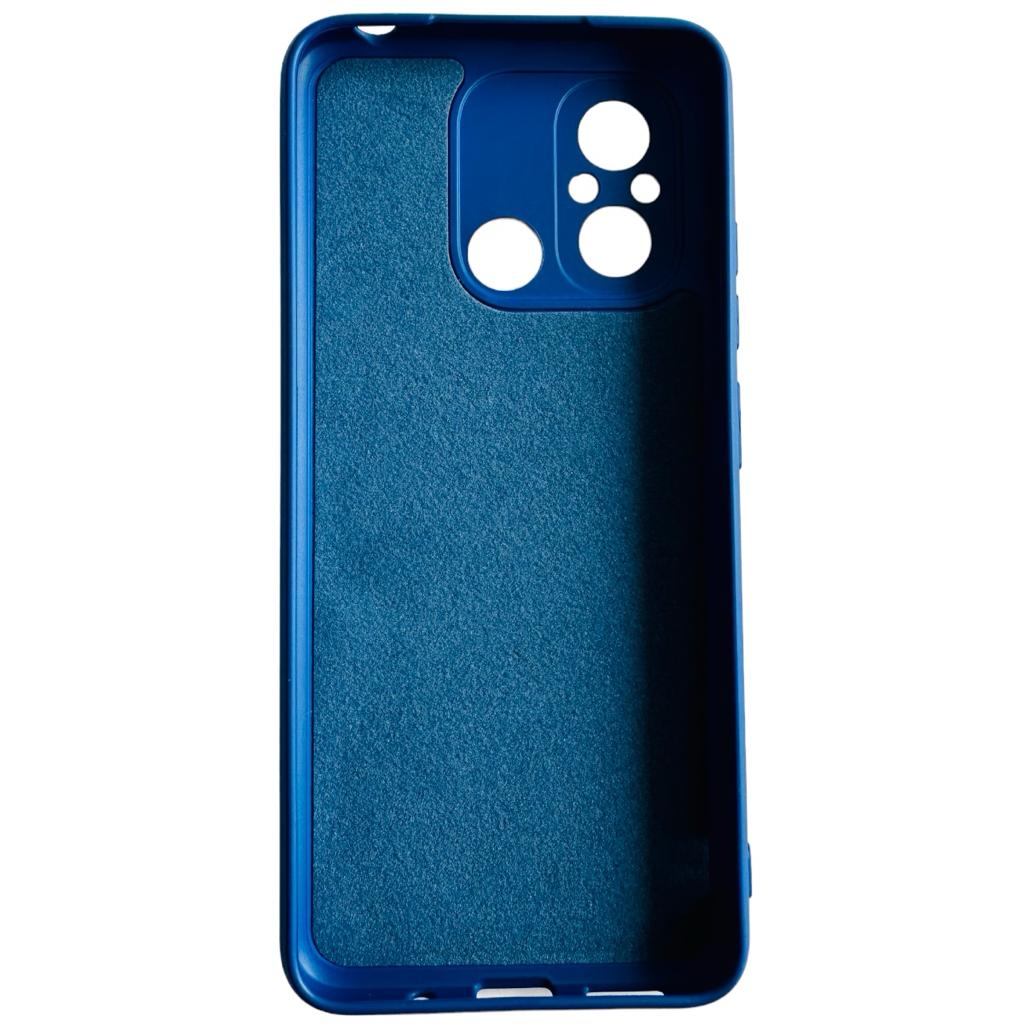 CARCASA FUNDA XIAOMI REDMI 12C SILICONA AZUL - 2