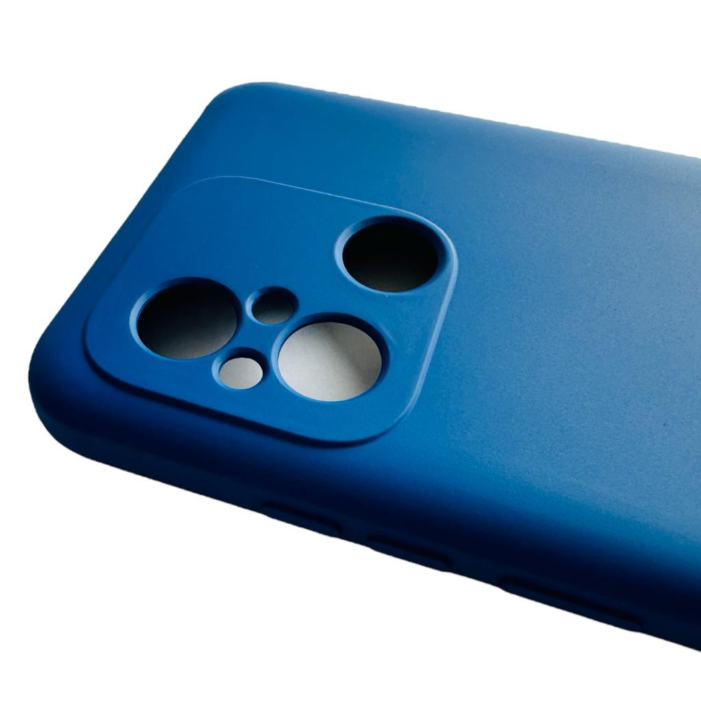 CARCASA FUNDA XIAOMI REDMI 12C SILICONA AZUL - 3