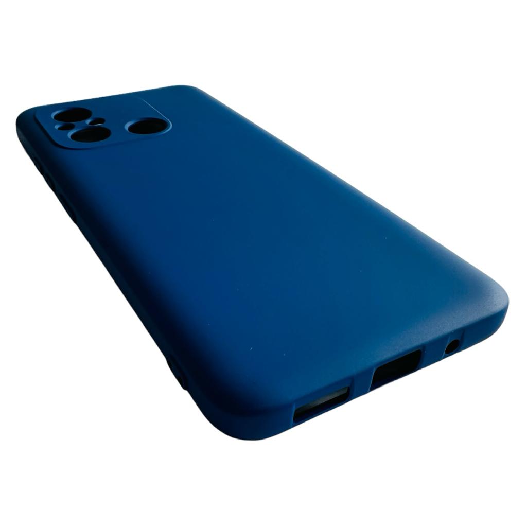 CARCASA FUNDA XIAOMI REDMI 12C SILICONA AZUL - 4
