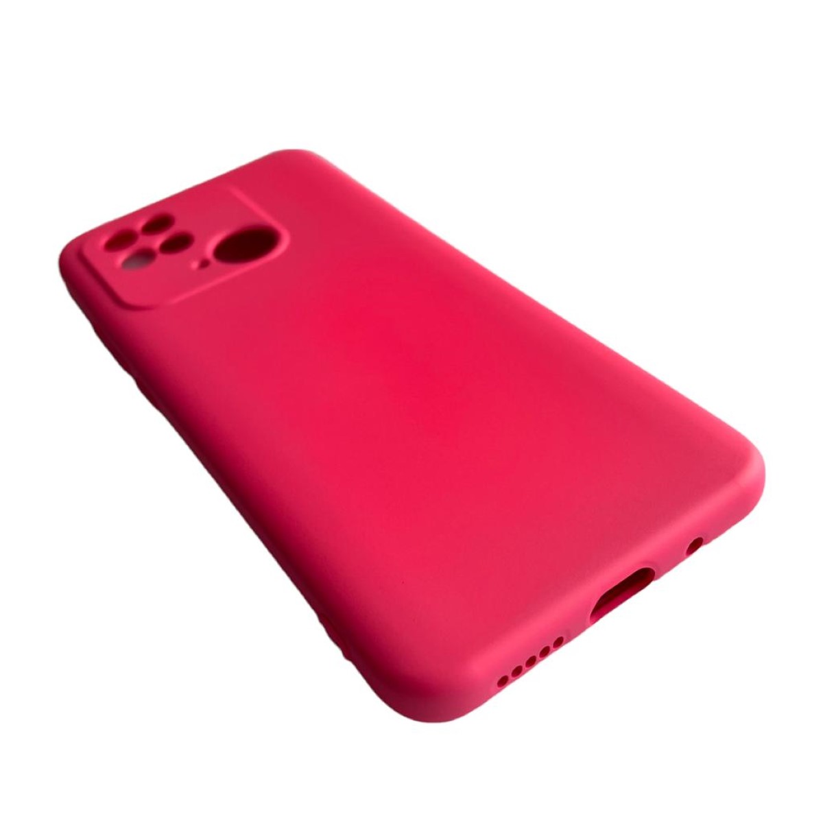 CARCASA FUNDA XIAOMI REDMI 10C SILICONA FUCSIA - 2