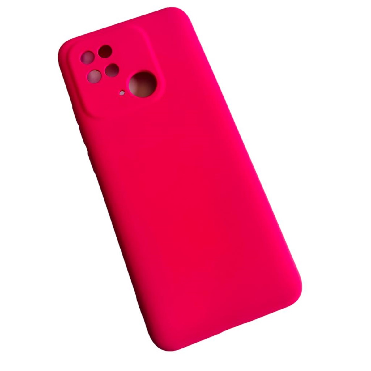 CARCASA FUNDA XIAOMI REDMI 10C SILICONA FUCSIA - 5