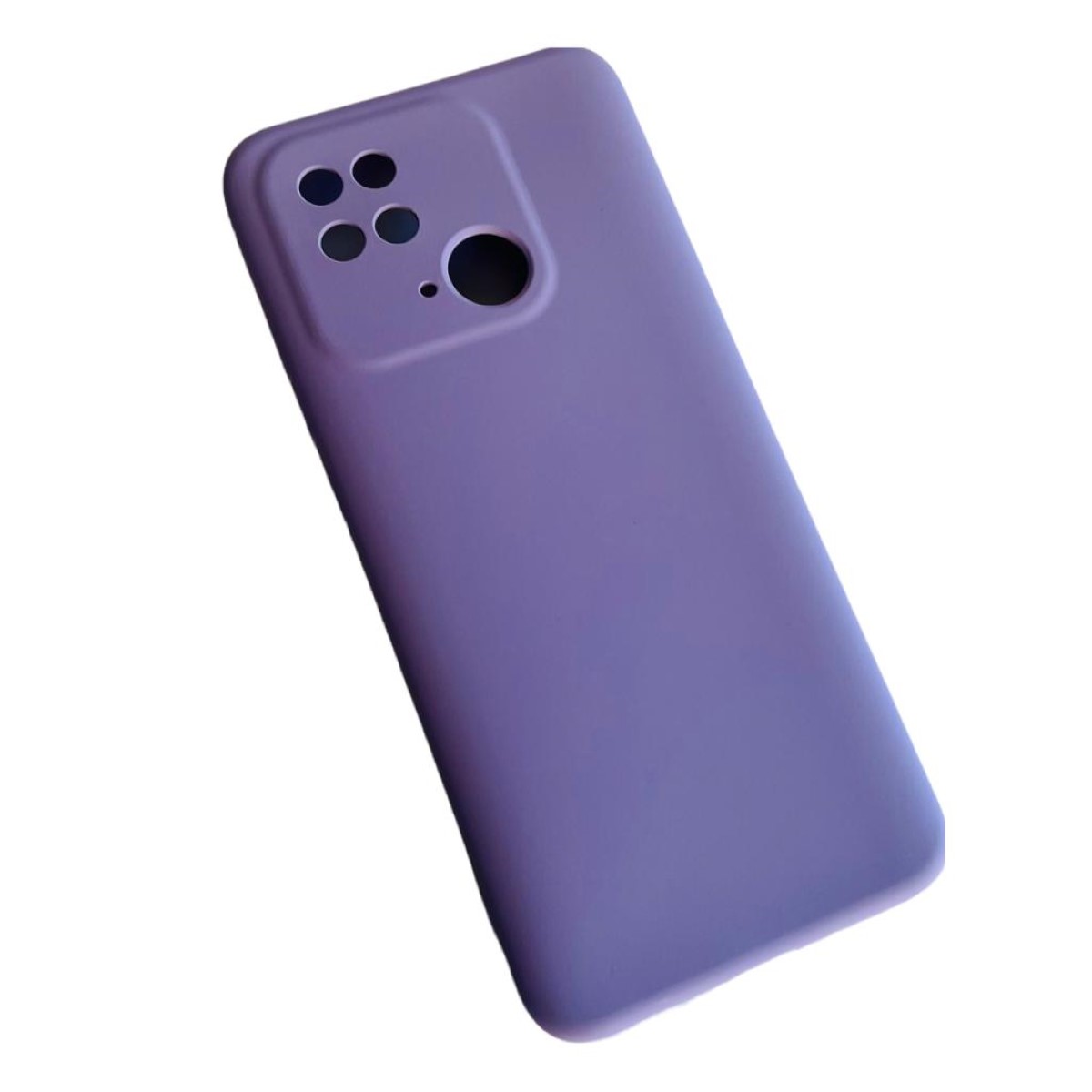 CARCASA FUNDA XIAOMI REDMI 10C SILICONA LILA - 1