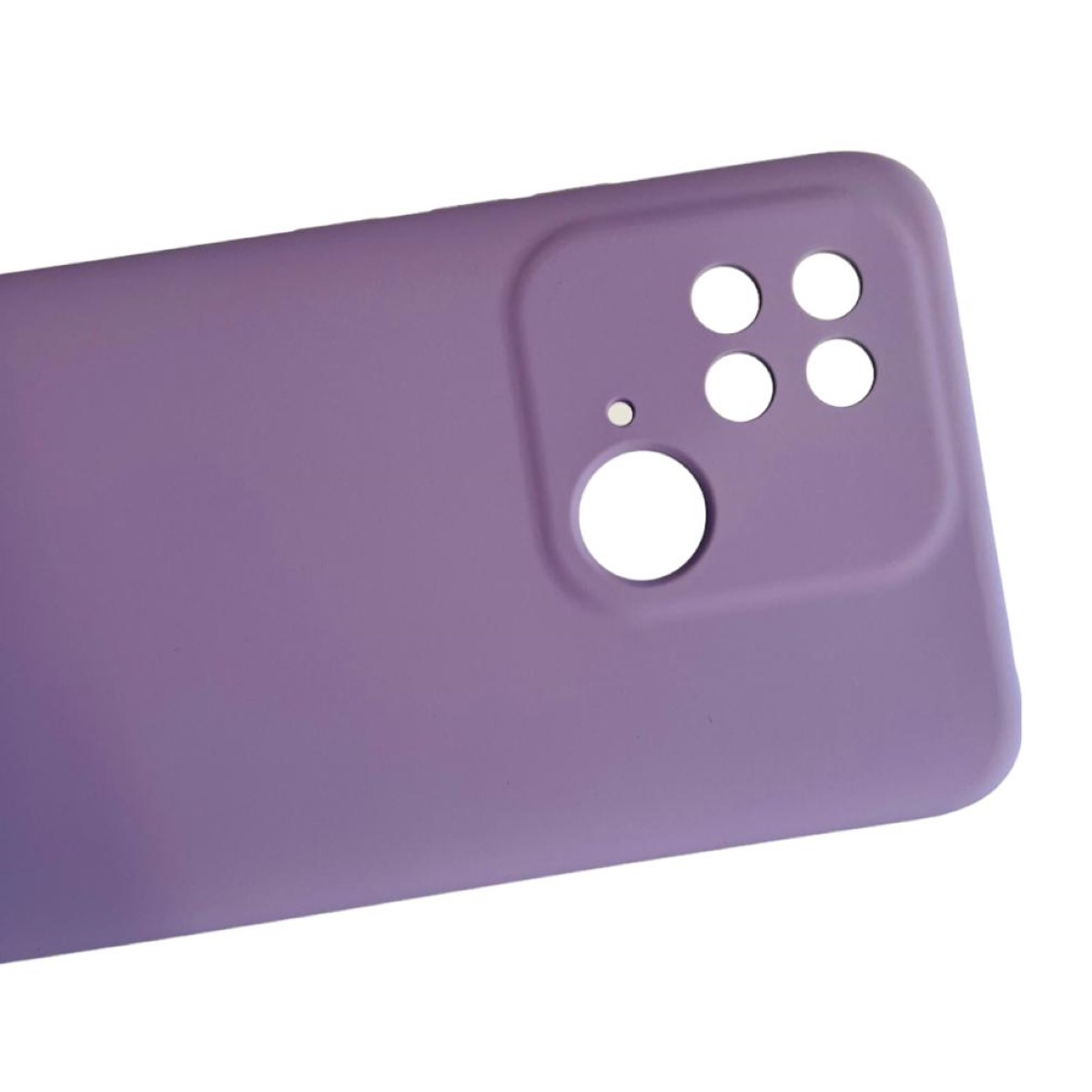CARCASA FUNDA XIAOMI REDMI 10C SILICONA LILA - 2