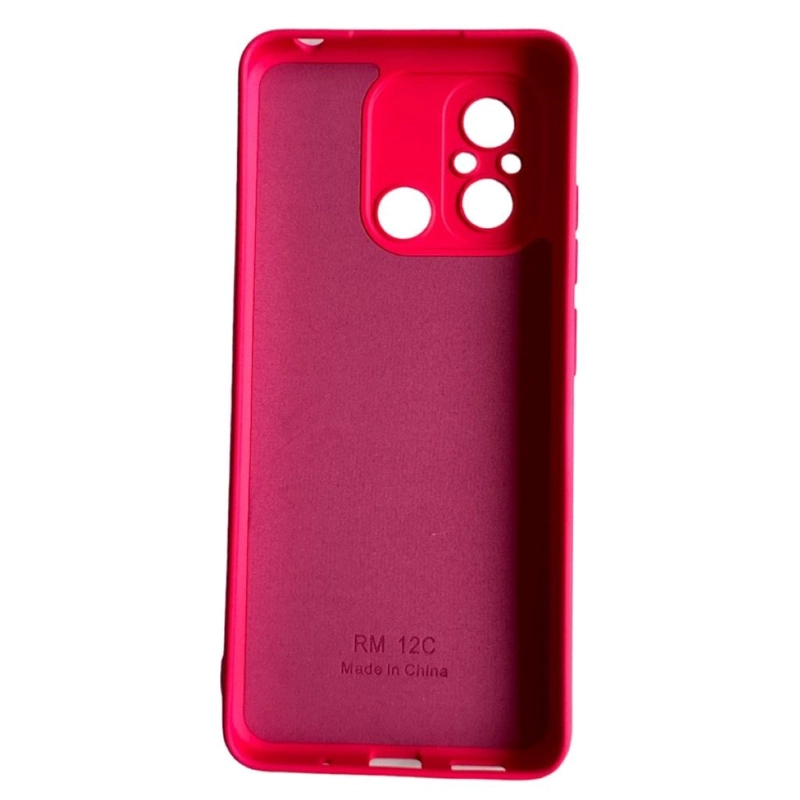 CARCASA FUNDA XIAOMI REDMI 12C SILICONA FUCSIA - 2