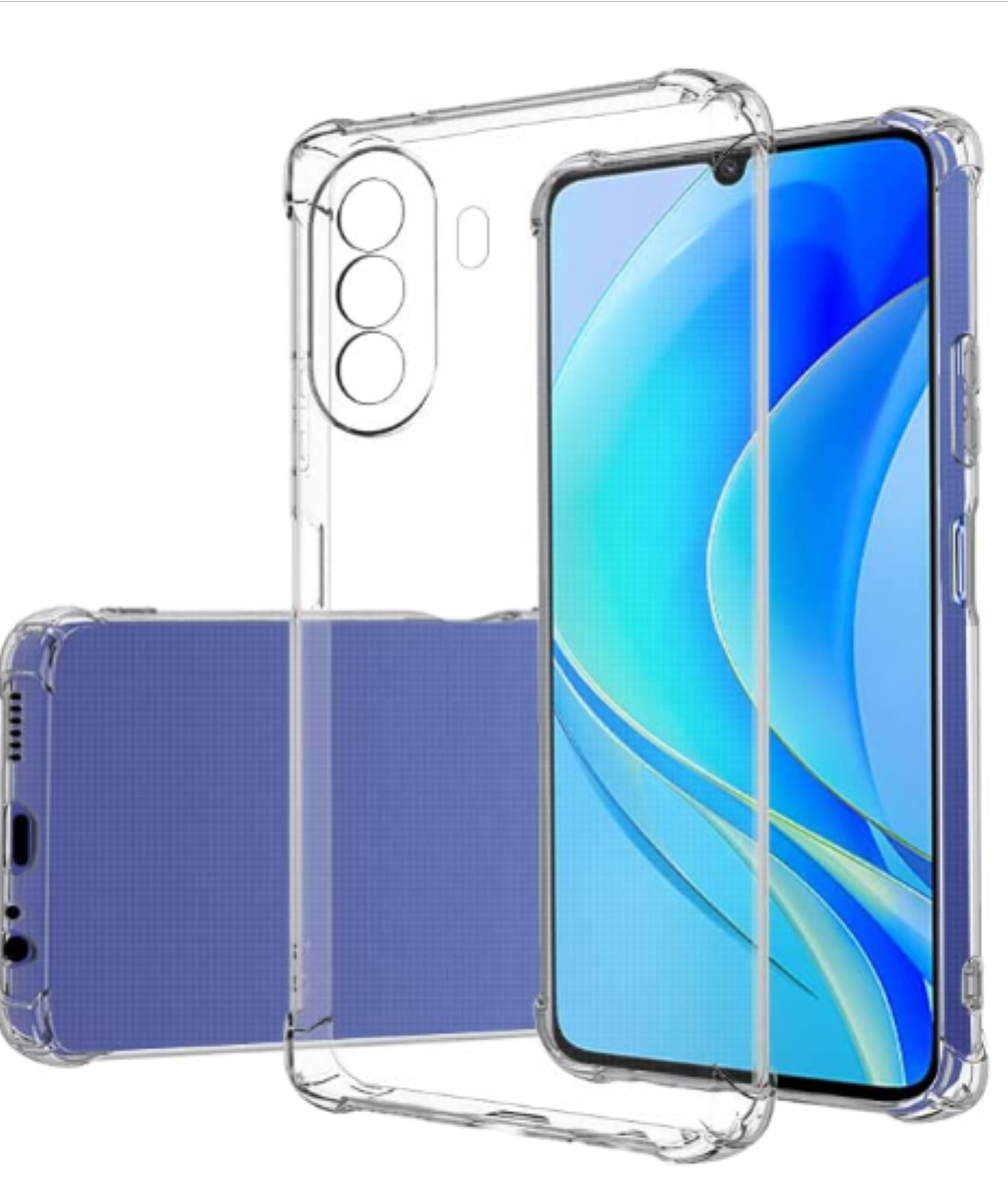 GENÉRICO CARCASA HUAWEI NOVA Y70 TRANSPARENTE REFORZADA
