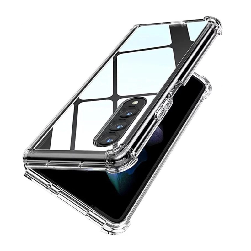 CARCASA SAMSUNG GALAXY Z FOLD 3 TRANSPARENTE REFORZADA - 1