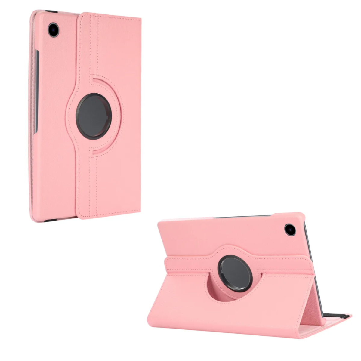 CARCASA FUNDA GIRATORIA PARA TABLET SAMSUNG A9+ PLUS 11 X210 ROSADO - 1