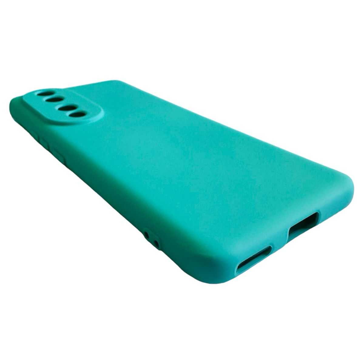 CARCASA HONOR 90 5G FUNDA SILICONA TURQUESA - 2