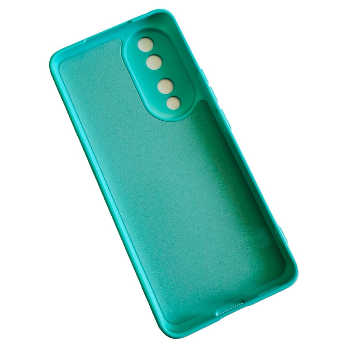 CARCASA HONOR 90 5G FUNDA SILICONA TURQUESA - 3