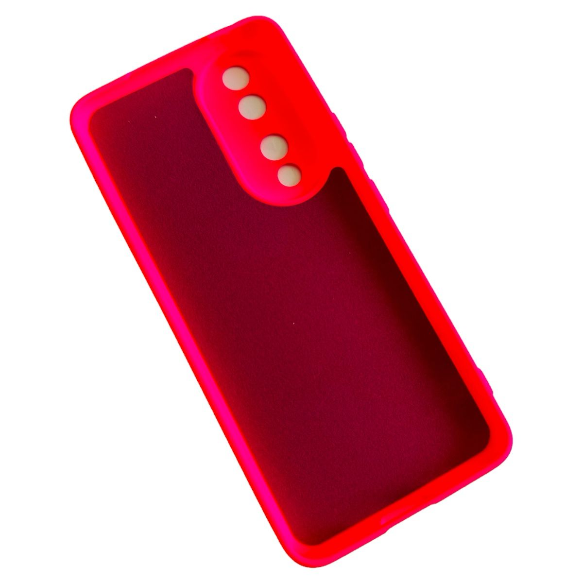 CARCASA HONOR 90 5G FUNDA SILICONA FUCSIA - 2