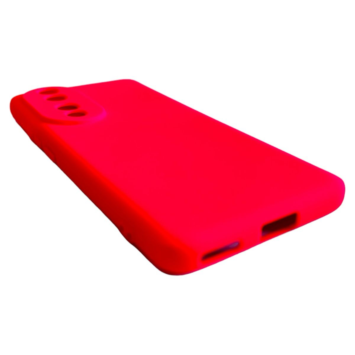 CARCASA HONOR 90 5G FUNDA SILICONA FUCSIA - 3