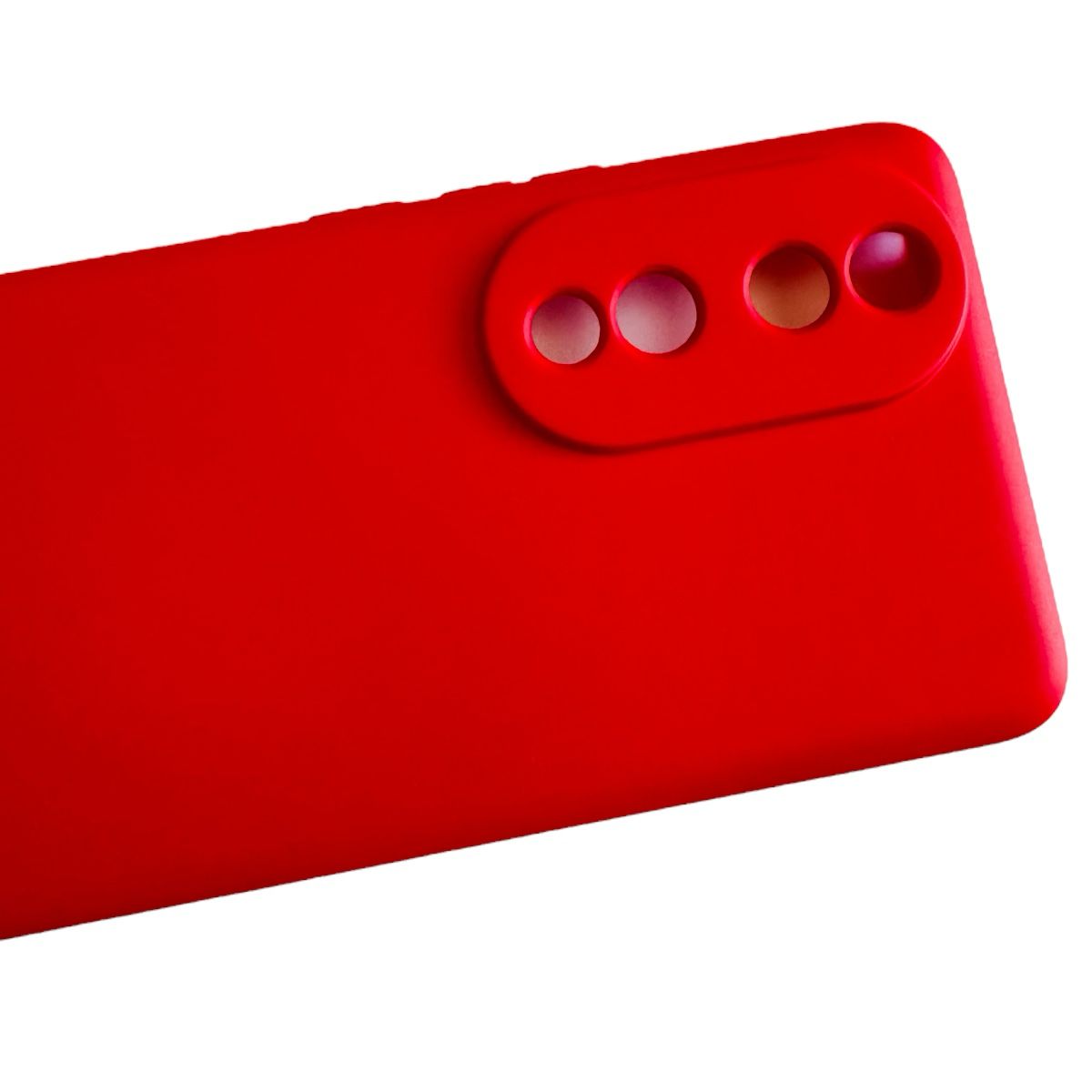 GENÉRICO CARCASA HONOR 90 5G FUNDA SILICONA ROJO