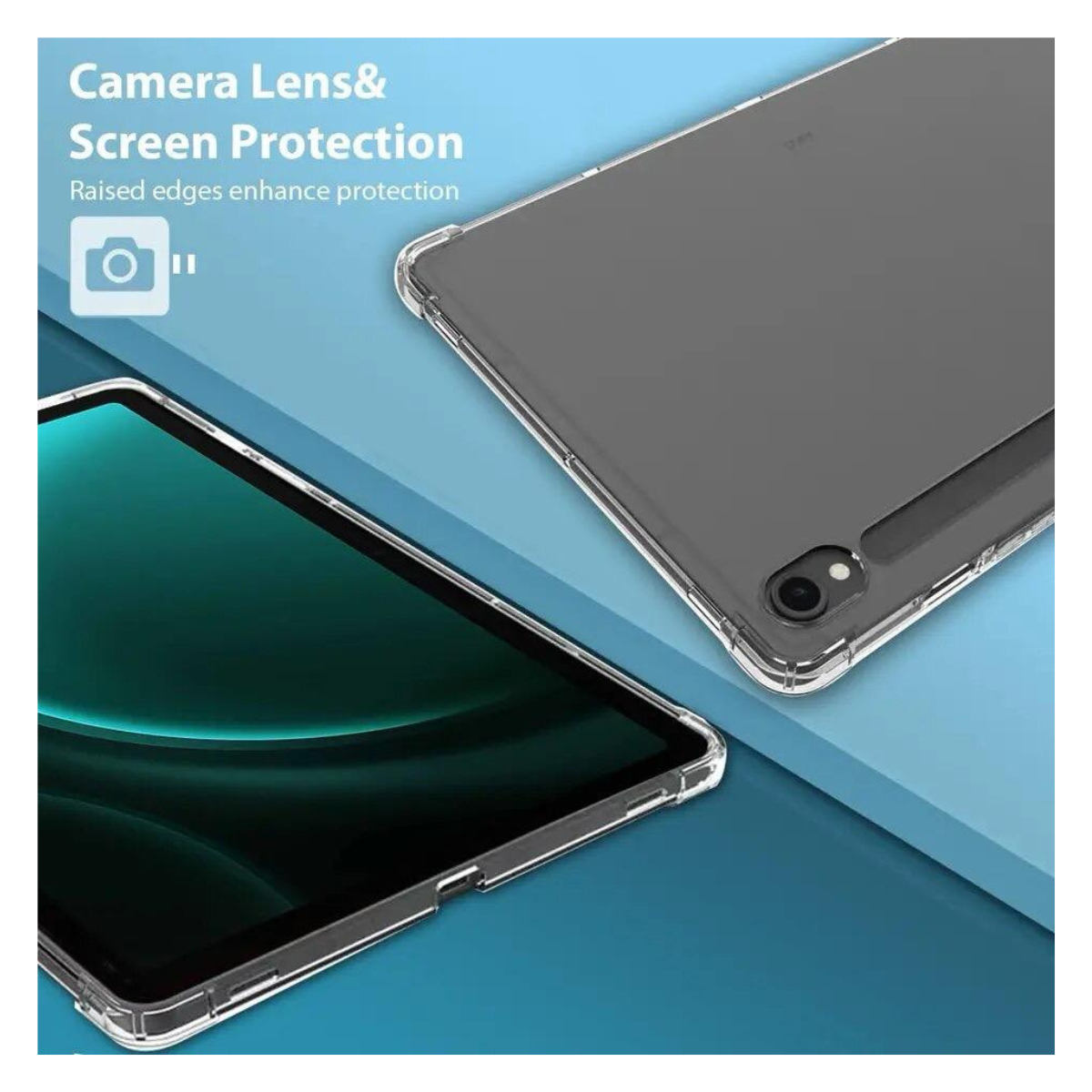 CARCASA TRANSPARENTE REFORZADA PARA SAMSUNG TAB S9 FE 10.9 - 2