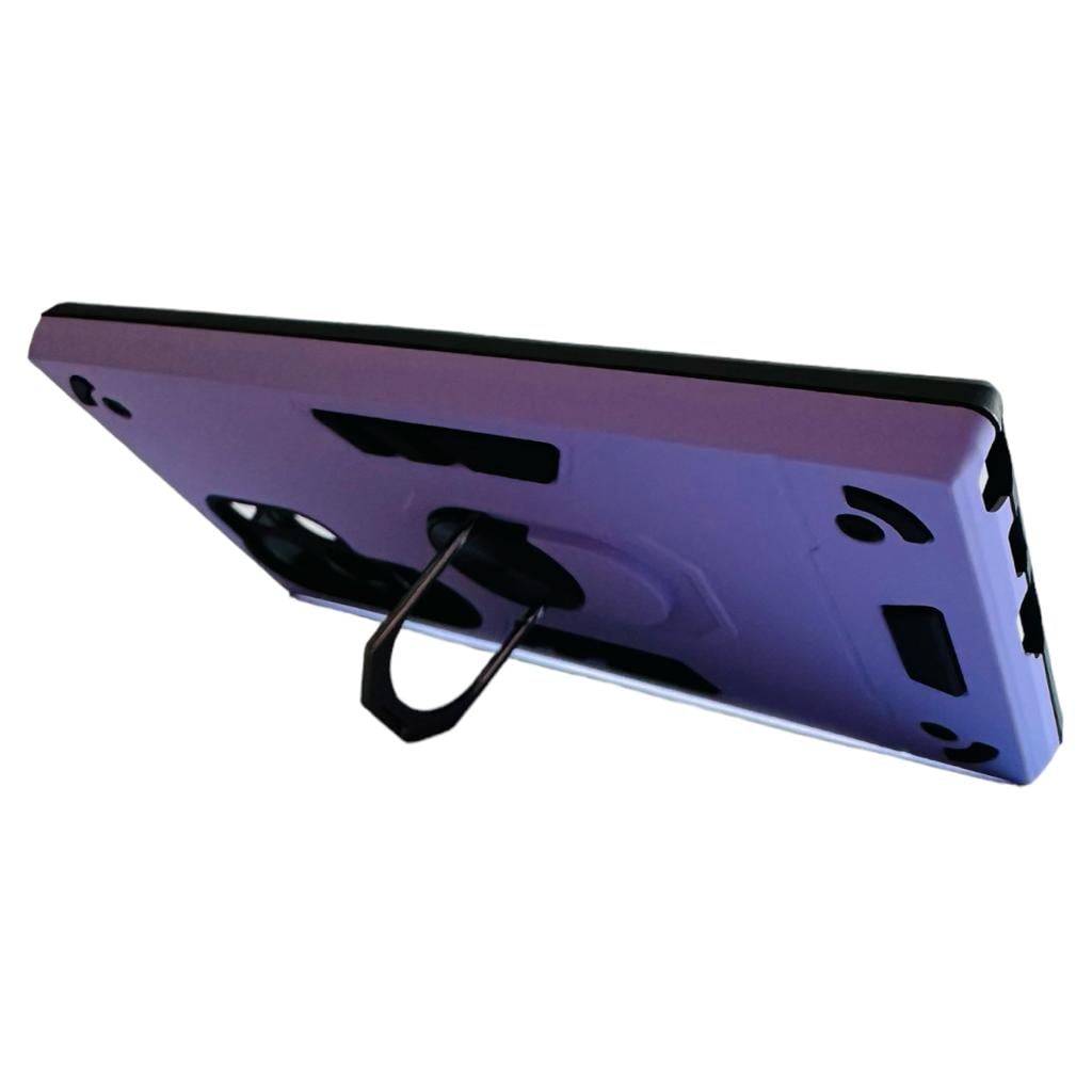 CARCASA SAMSUNG S24 ULTRA ANTI GOLPES ANILLO LILA - 4