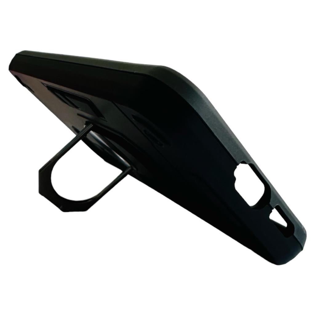 CARCASA SAMSUNG S24 NORMAL ANTI GOLPES ANILLO NEGRO - 3