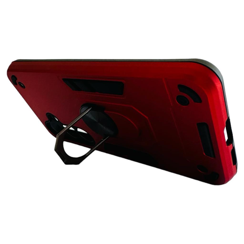 CARCASA SAMSUNG S24 NORMAL ANTI GOLPES ANILLO ROJO - 3