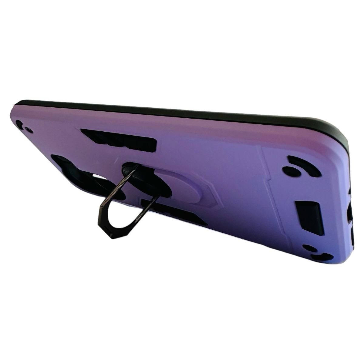 CARCASA XIAOMI REDMI 13C ANTI GOLPES ANILLO LILA - 4