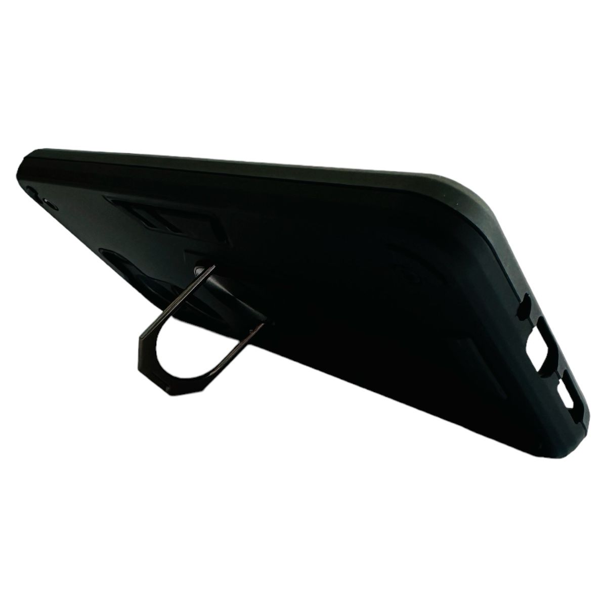 CARCASA XIAOMI REDMI 13C 4G 5G ANTI GOLPES ANILLO NEGRO - 5