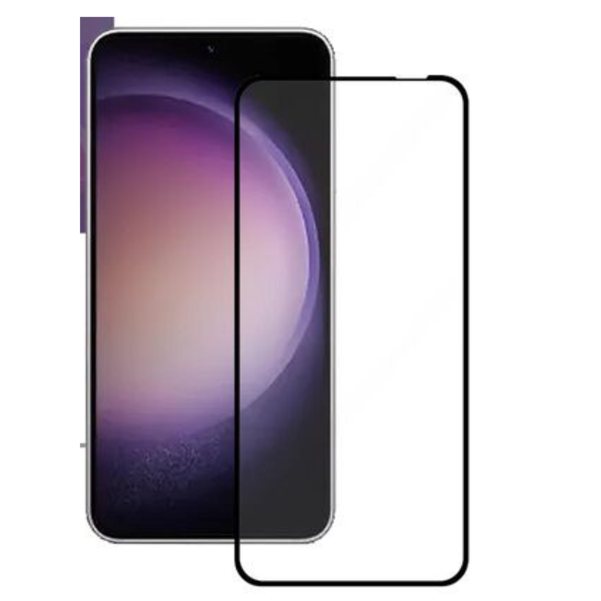MICA LÁMINA VIDRIO TEMPLADO COMPLETA PARA SAMSUNG S23 FE - 2