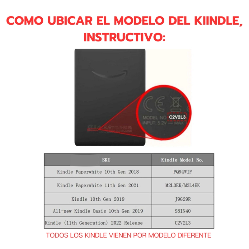 FUNDA CON AGARRE PARA KINDLE PAPERWHITE 11TH GENE 2021 - 6