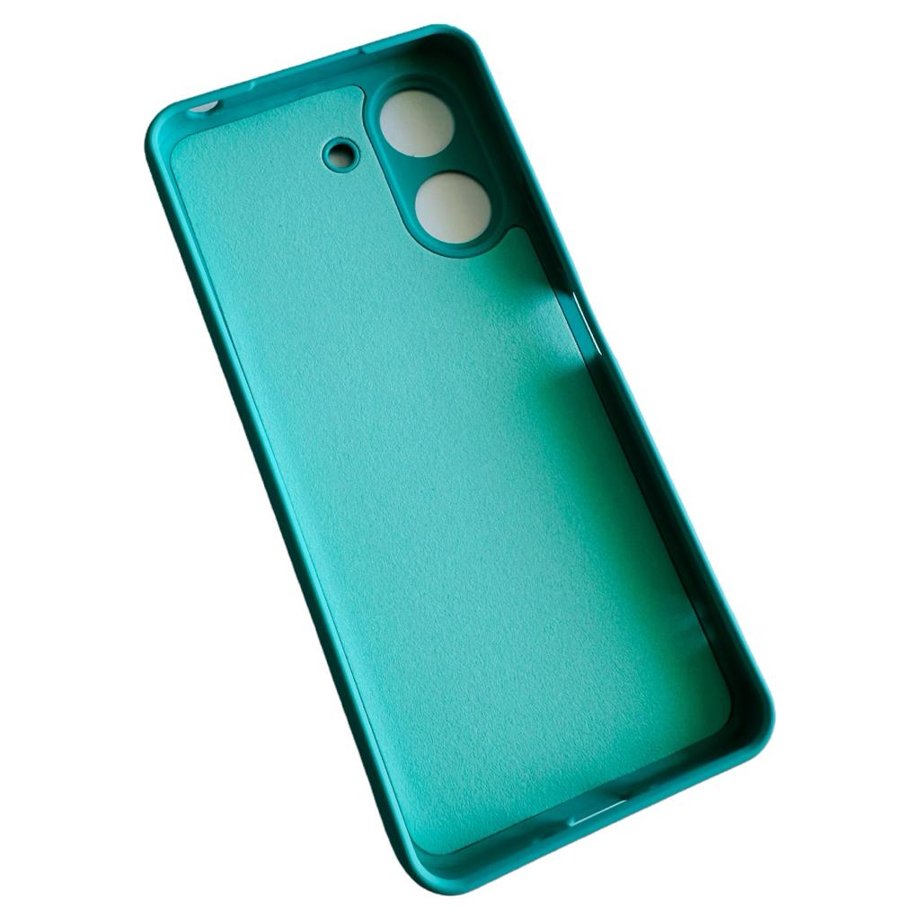 CARCASA XIAOMI REDMI 13C 4G FUNDA SILICONA TURQUESA - 2