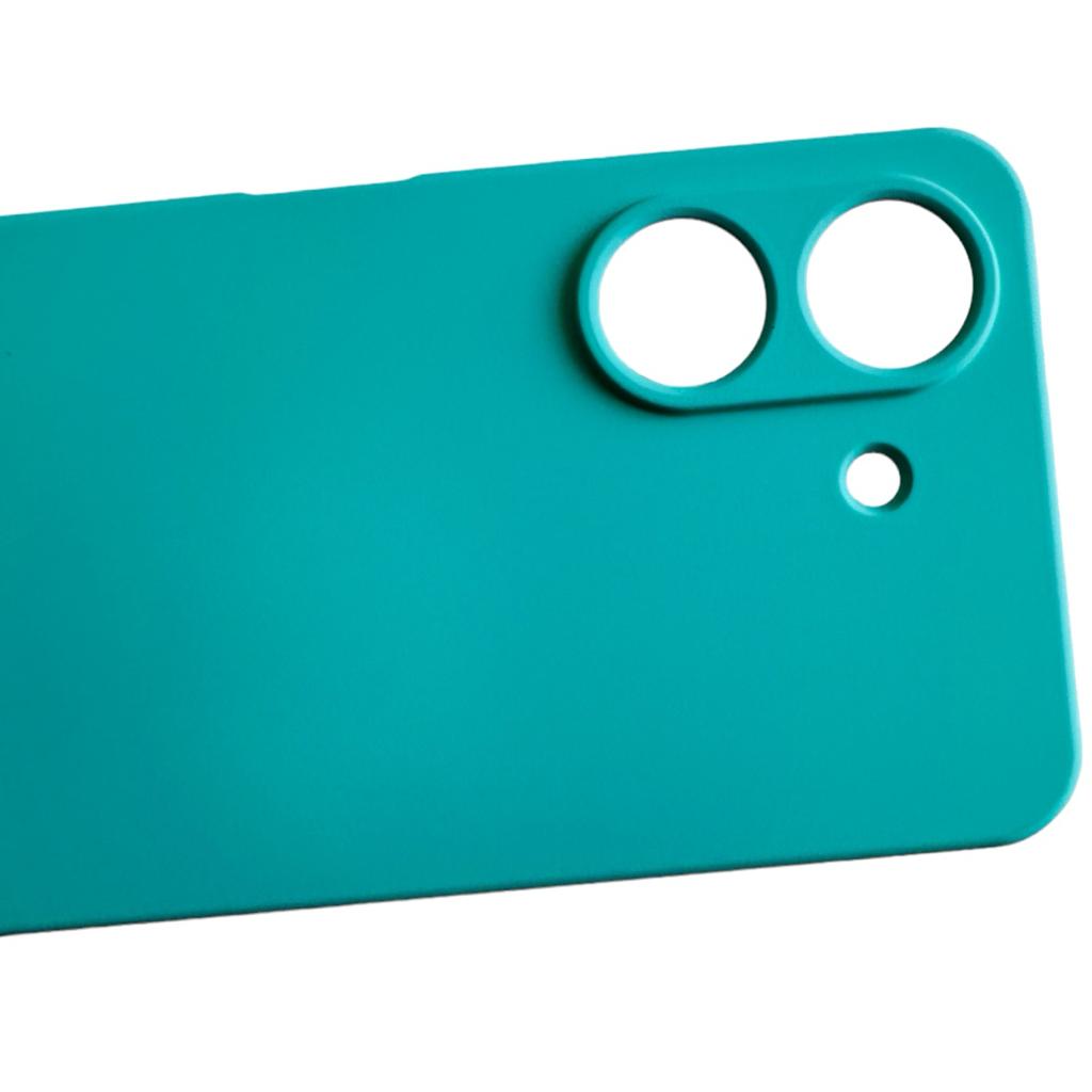 CARCASA XIAOMI REDMI 13C 4G FUNDA SILICONA TURQUESA - 3