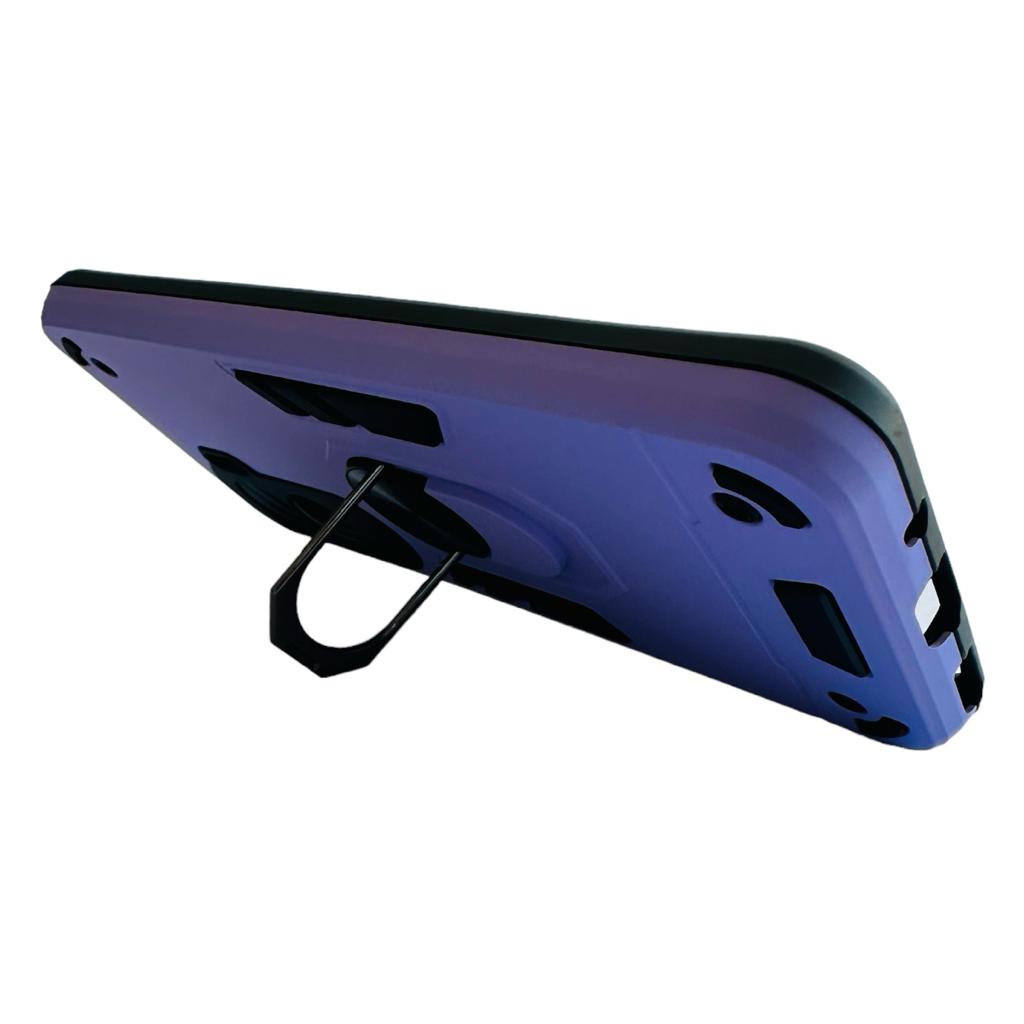 CARCASA HONOR 90 LITE 5G ANTI GOLPES ANILLO VIOLETA - 3