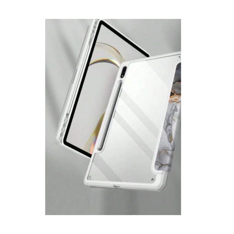FUNDA SMART COVER PARA TABLET SAMSUNG S9 FE 10.9 MARMOL GRIS - 4