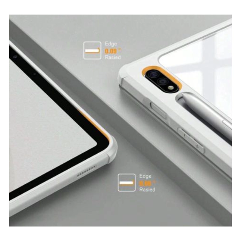 FUNDA SMART COVER PARA TABLET SAMSUNG S9 11 X710 MARMOL GRIS - 3