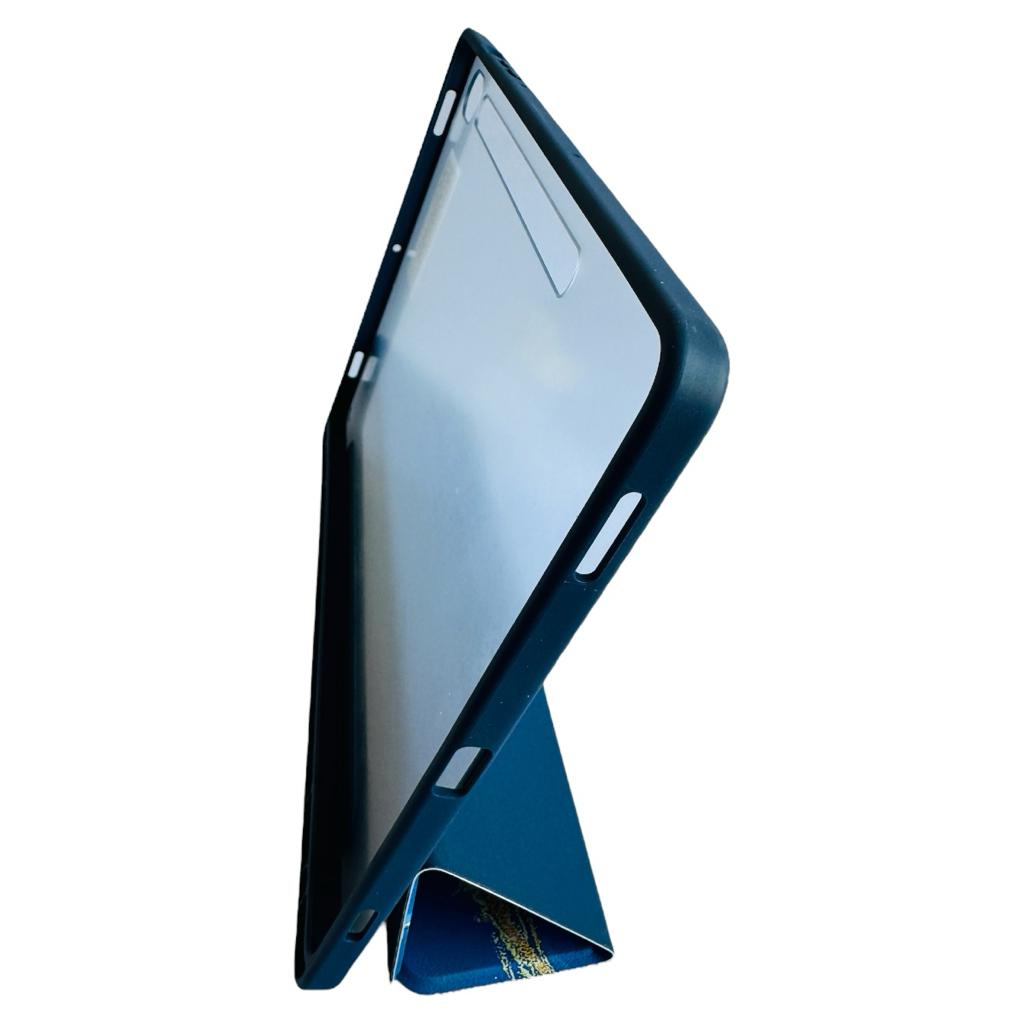 FUNDA SMART COVER PARA TABLET SAMSUNG S9 11 X710 MARMOL AZUL - 3