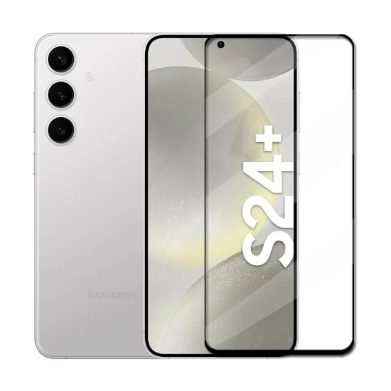 MICA LÁMINA VIDRIO TEMPLADO COMPLETA PARA SAMSUNG S24 PLUS - 1