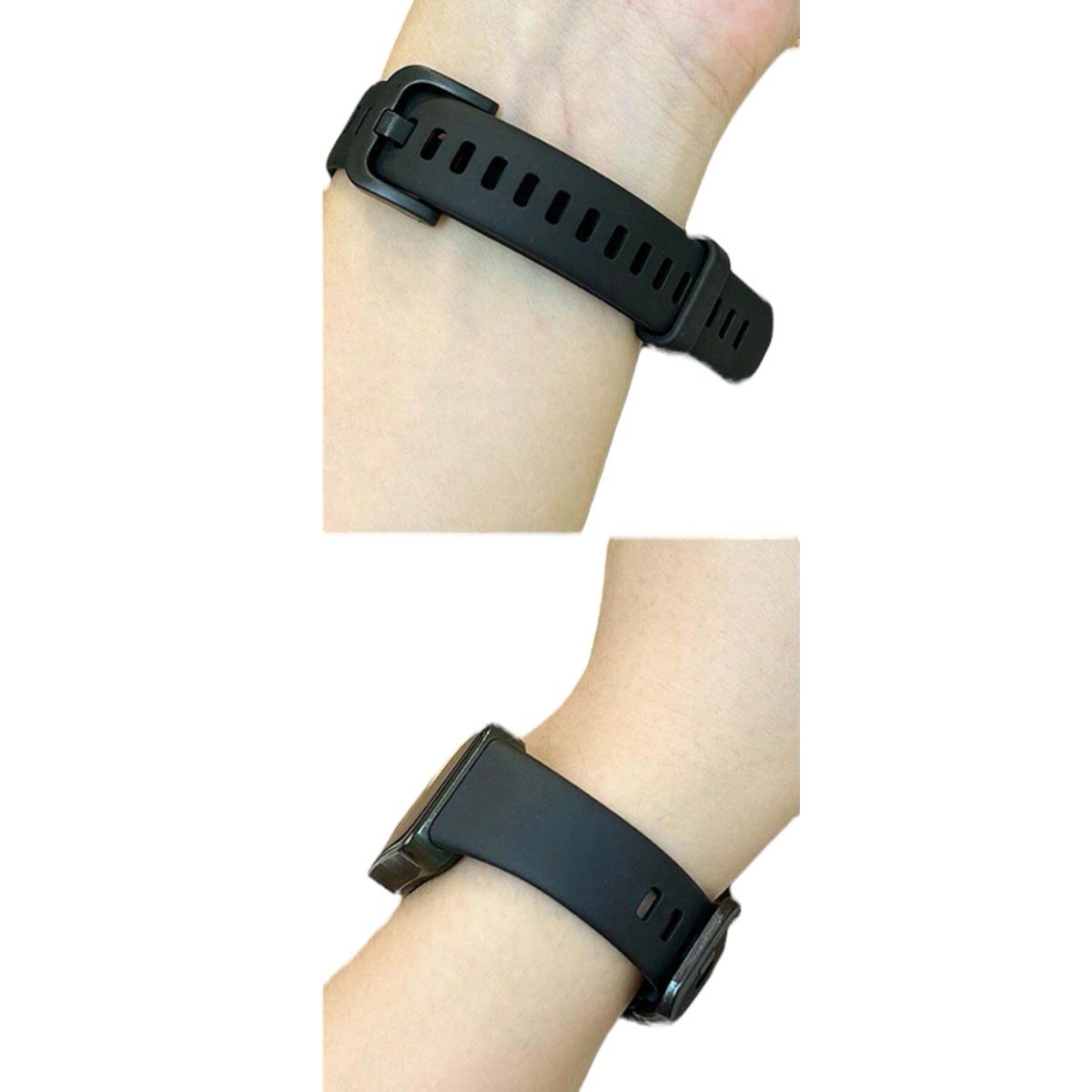CORREA DE REPUESTO SILICONA PARA HUAWEI HONOR BAND 8 NEGRO - 2