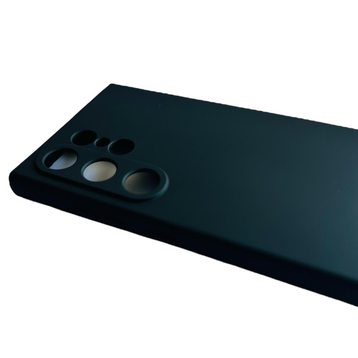 CARCASA FUNDA PARA SAMSUNG S24 ULTRA SILICONA NEGRO - 4