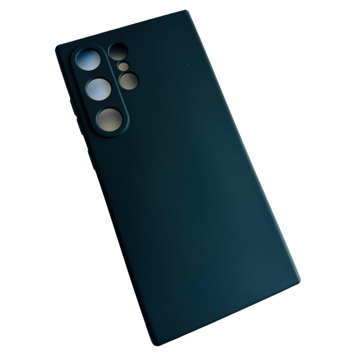 CARCASA FUNDA PARA SAMSUNG S24 ULTRA SILICONA NEGRO - 5