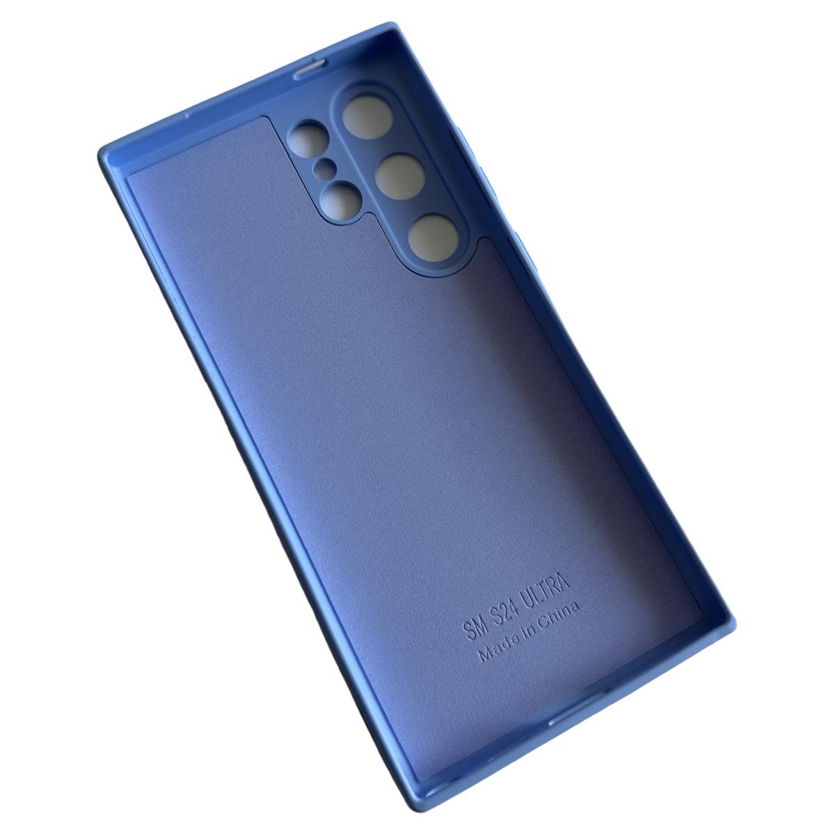 CARCASA SAMSUNG S24 ULTRA FUNDA SILICONA VIOLETA - 2