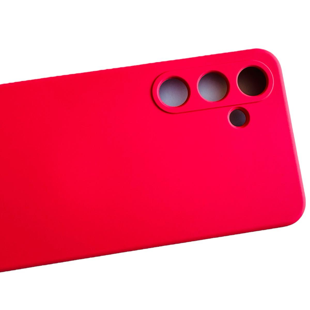 CARCASA SAMSUNG S24 PLUS FUNDA SILICONA FUCSIA - 1