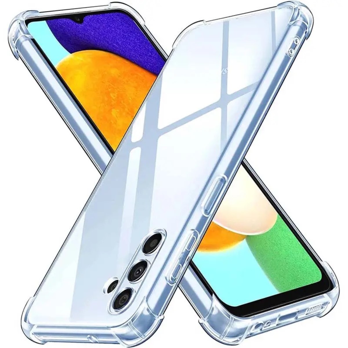 GENÉRICO CARCASA SAMSUNG A15 TRANSPARENTE REFORZADA