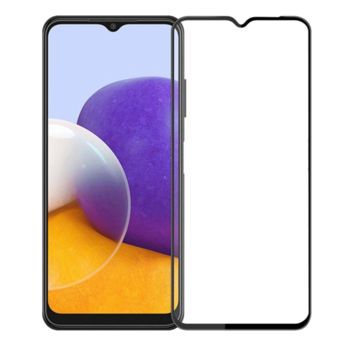 GENÉRICO MICA LÁMINA VIDRIO TEMPLADO COMPLETA PARA SAMSUNG A05 NORMAL