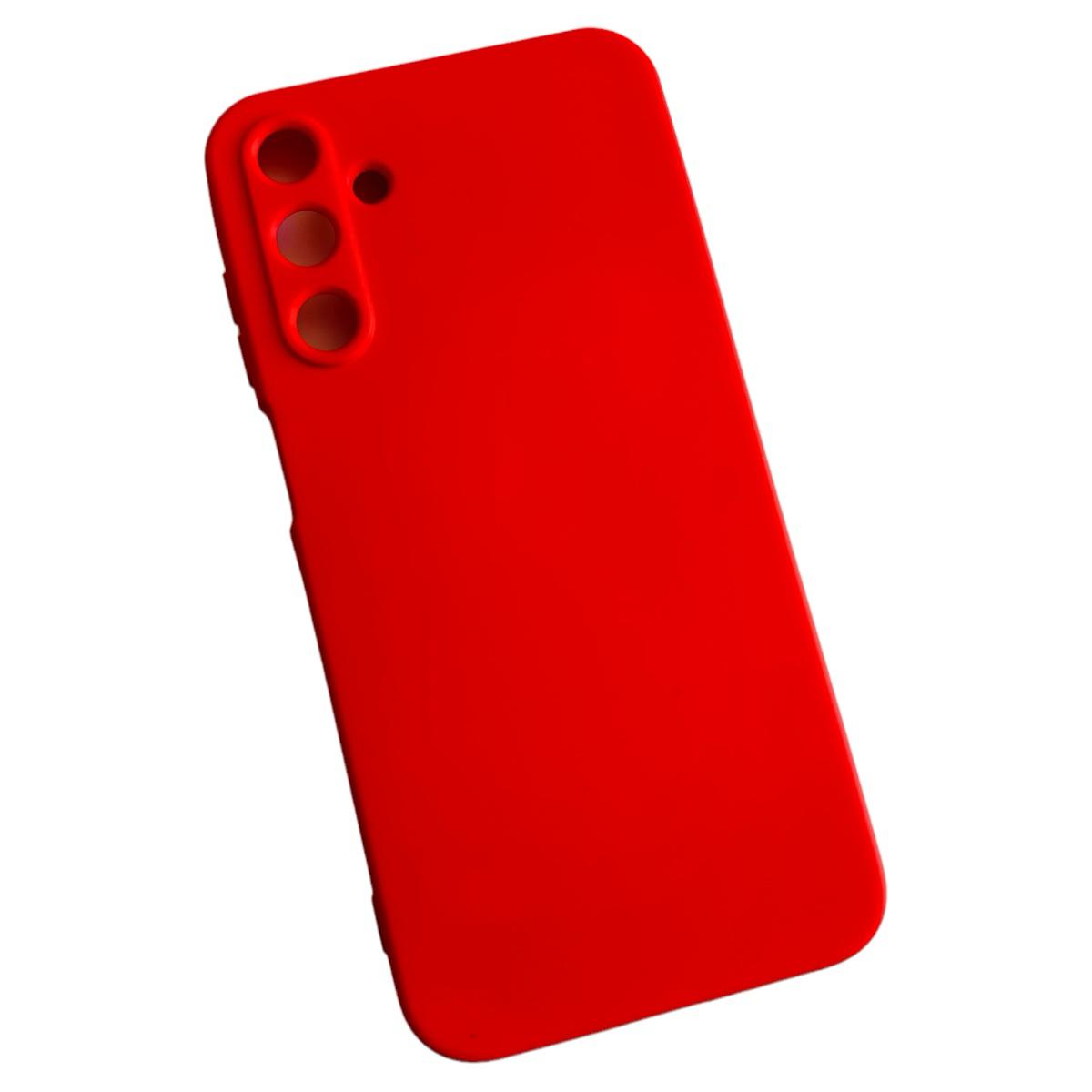CARCASA SAMSUNG A15 FUNDA SILICONA ROJO - 3